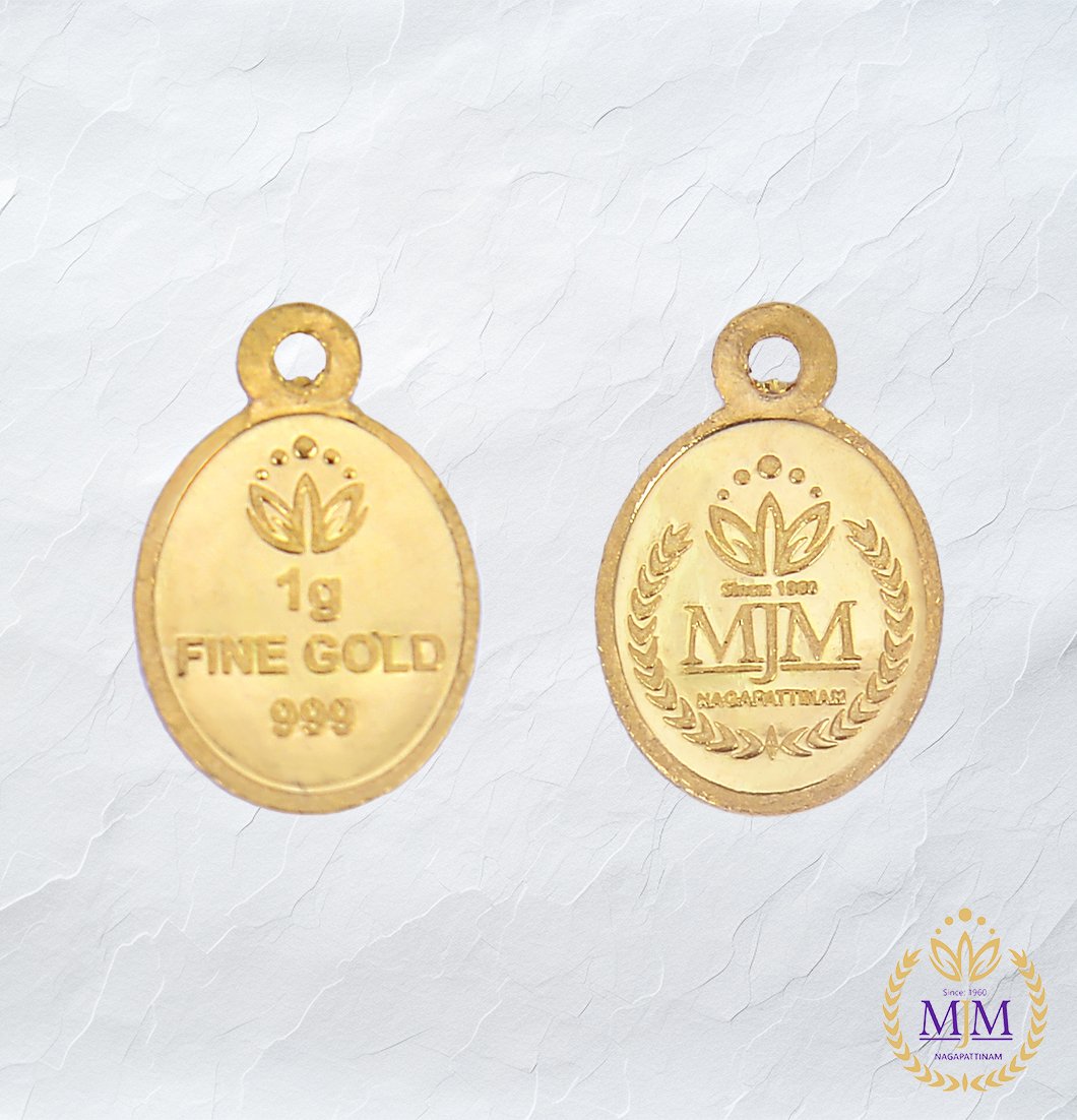 24 Kt 1gm Gold Pendant