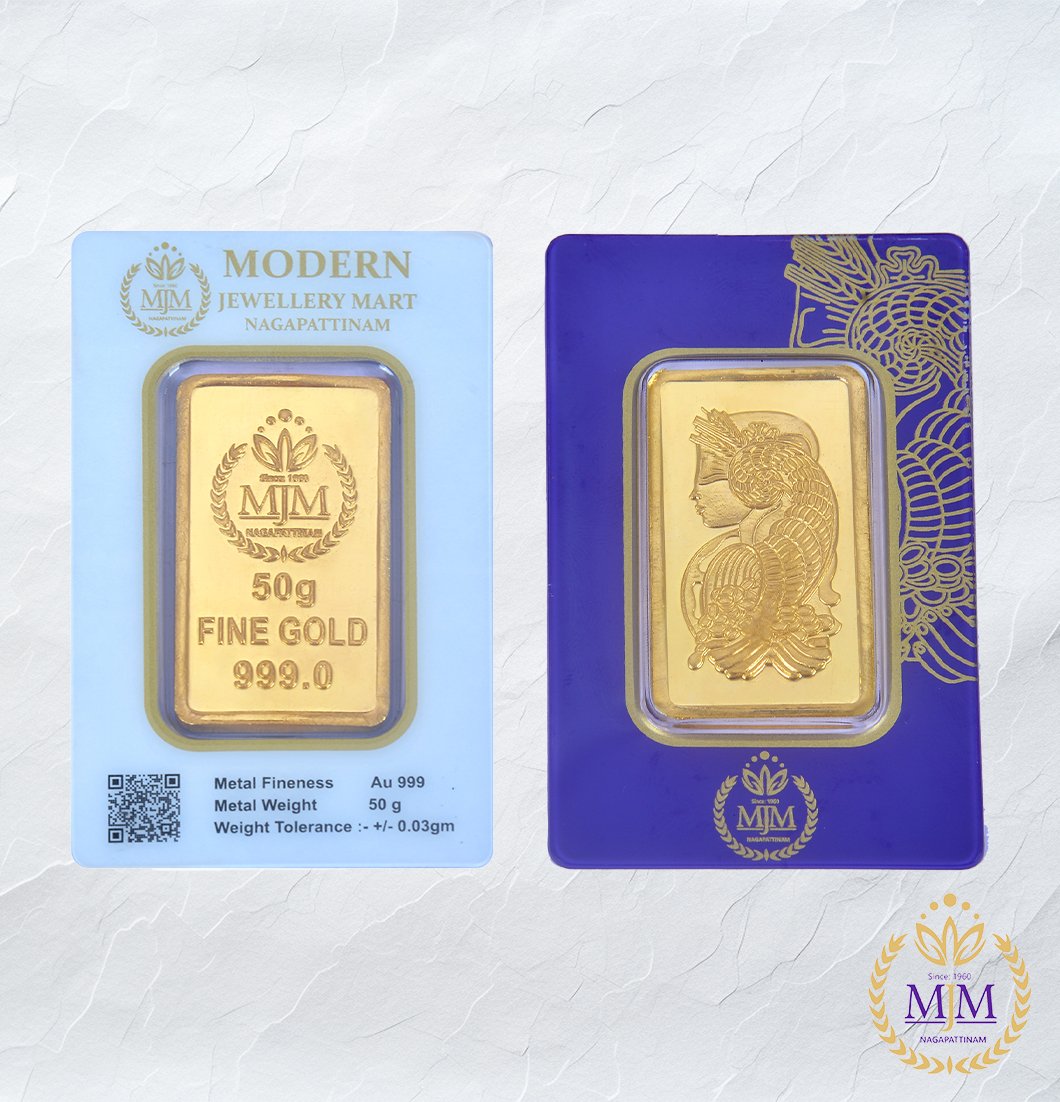24 Kt 50gm Gold Bar